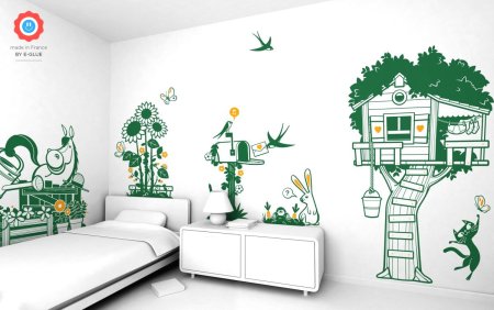 Эскизы для росписи стен