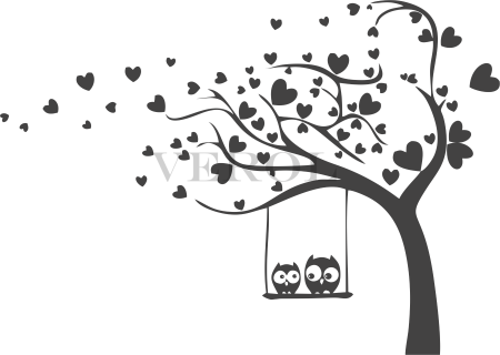 Трафарет "дерево"