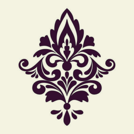 Трафареты узоров для стен