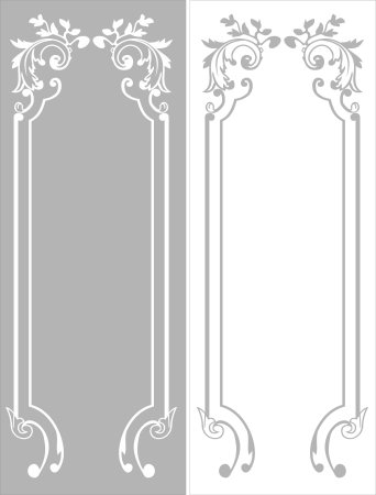 Векторные узоры для дверей