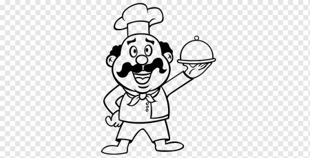 Трафарет повара