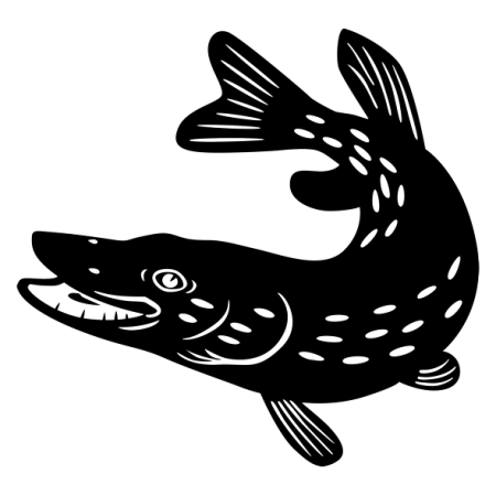 Стилизованная щука