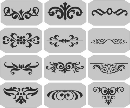 Трафареты для нанесения на металл