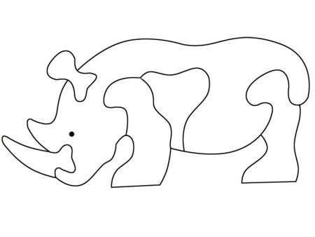 Трафареты животных для вырезания лобзиком