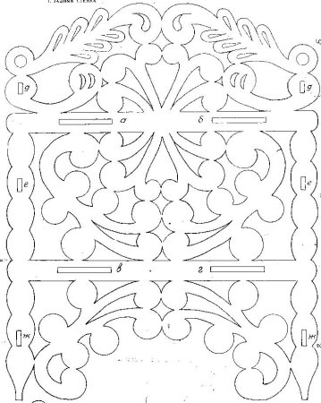 Узоры для выпиливания по дереву