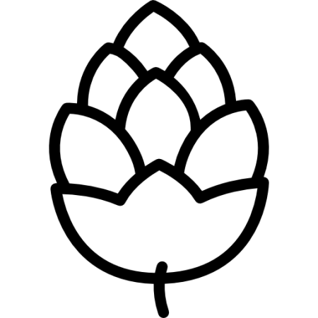 Шишка силуэт