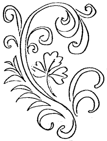 Хохлома трафарет