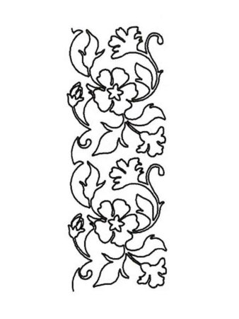 Трафарет узоров для росписи