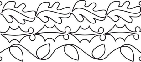 Узоры для разукрашивания в полосе