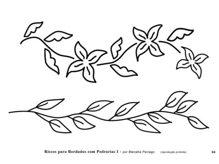 Растительный орнамент легкий