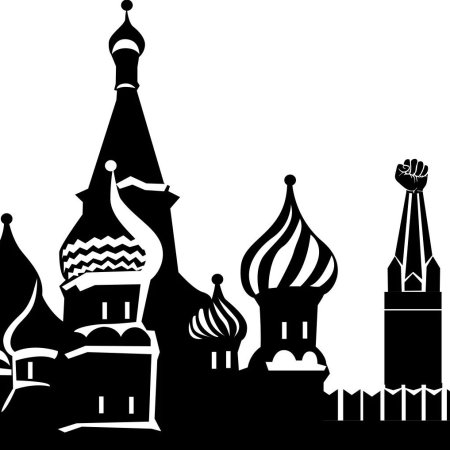 Собор Василия Блаженного в Москве раскраска