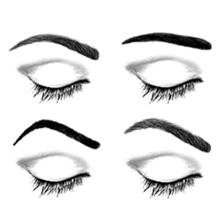 Нарисованный закрытый глаз