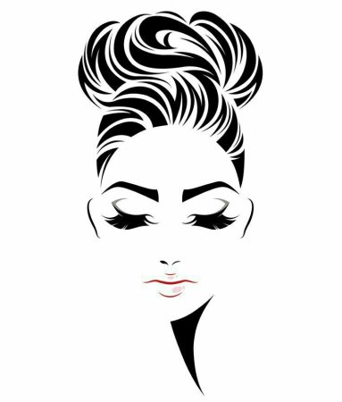 Прически Векторная Графика