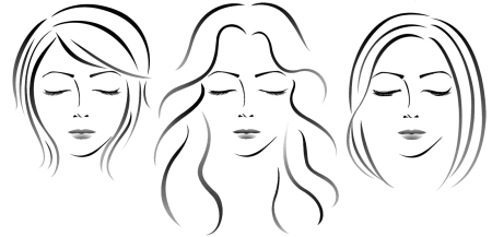 Очертания лица