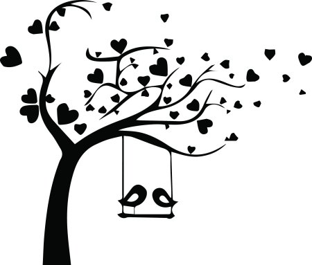 Трафарет "дерево"