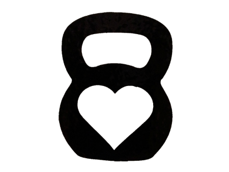 Гиря трафарет