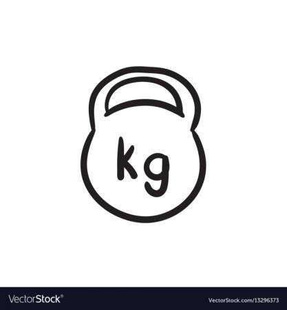 Гиря раскраска