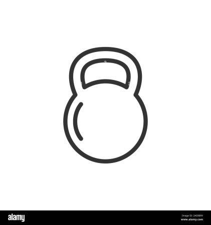 Гиря трафарет