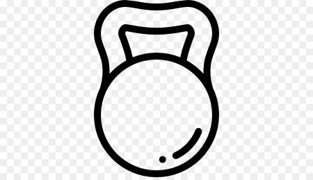 Гиря трафарет для вырезания