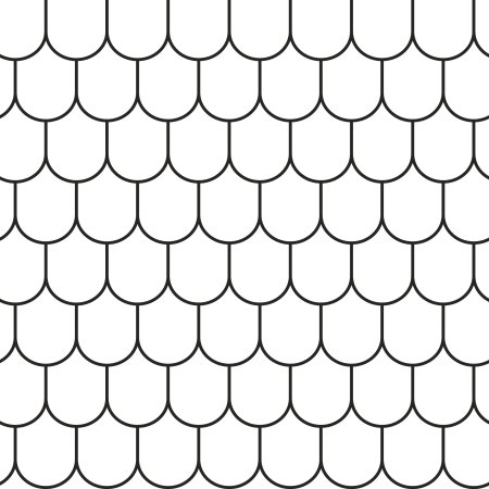 Черепица для крыши для распечатки