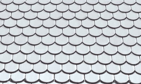 Белая черепица