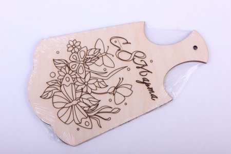 Доска разделочная с Выжиганием