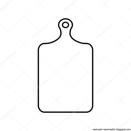 Контур разделочной доски