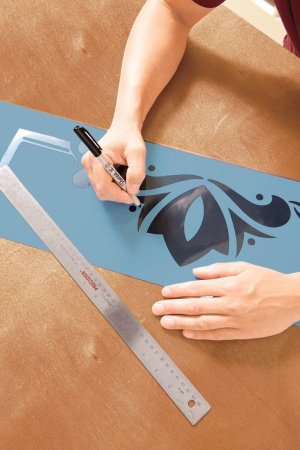 Трафареты для нанесения рисунка