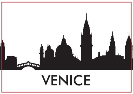 Венеция силуэт