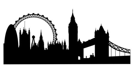 Силуэт Лондона