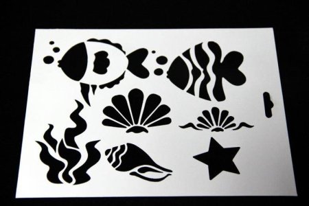 Трафареты детские для декора