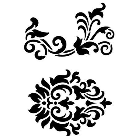 Трафарет для штампа