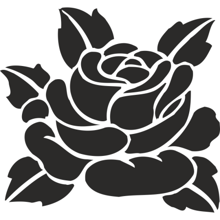 Трафарет "цветы"