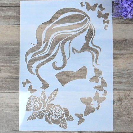 Трафаретная роспись по ткани