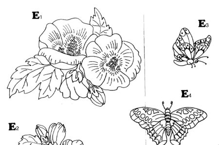 Трафареты для росписи акриловыми красками