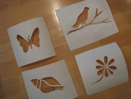 Изготовление трафарета своими руками