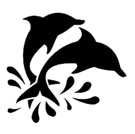 Простые трафареты для декора