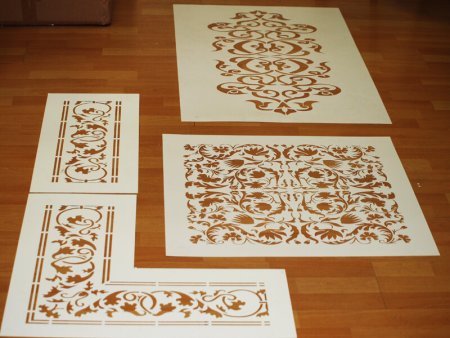 Трафаретные полы