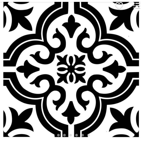 Орнамент трафарет