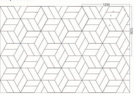 Паркет из правильных многоугольников Эшер