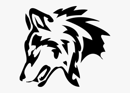 Векторное изображение волка