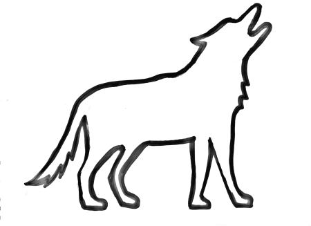 Силуэт диких животных для детей