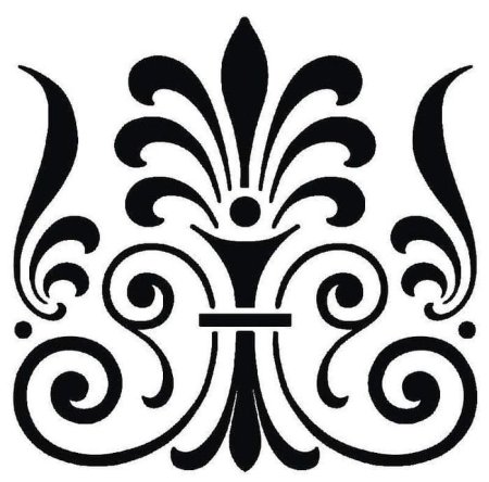 Бабочка трафарет тату