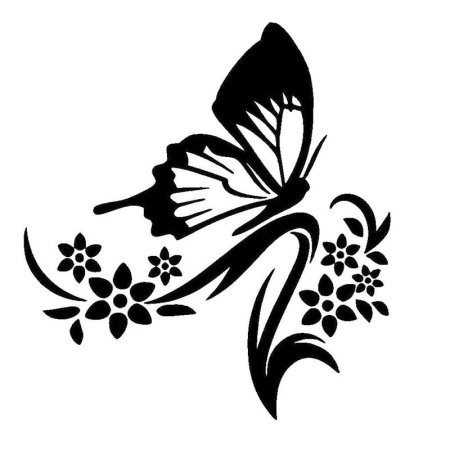 Трафареты птиц для декора