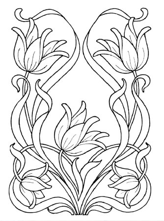 Узоры для росписи по стеклу