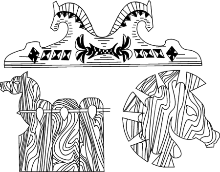 Трафареты для резьбы по дереву