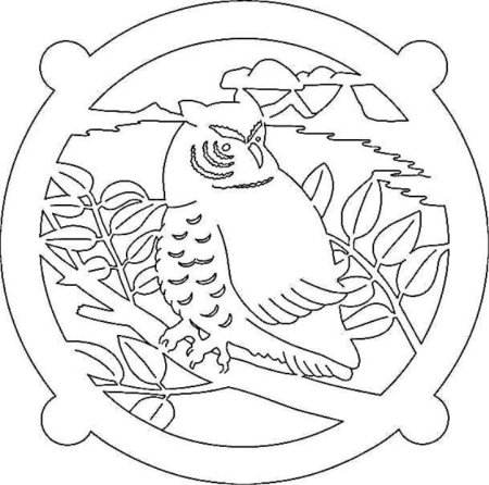 Трафареты для выпиливания