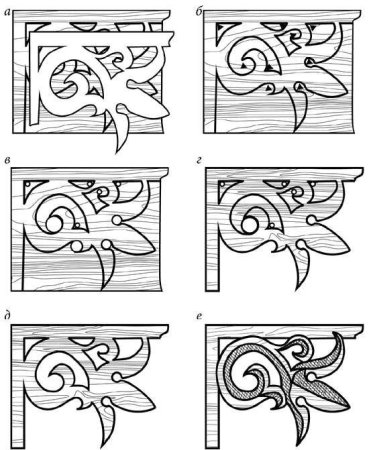 Прорезная резьба по дереву лобзиком трафареты