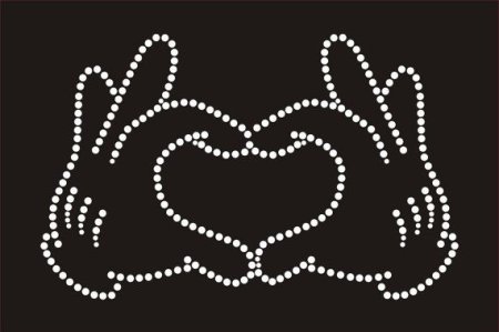 Трафарет для страз