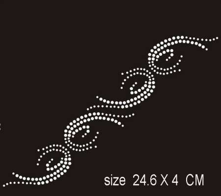 Орнамент из страз